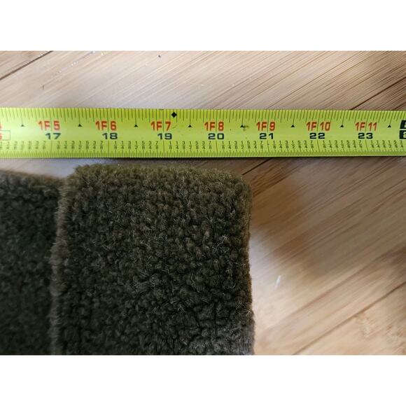 Vintage Woolrich Womens Size M Coat Brown Sherpa Fleece Teddy Hooded Button USA - Picture 5 of 9